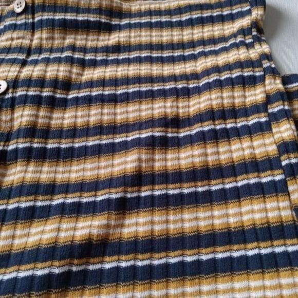 Rue21 Plus Size Striped Ribbed Knit Pull On Knee Length Pencil Skirt Women's 4X - Picture 4 of 12